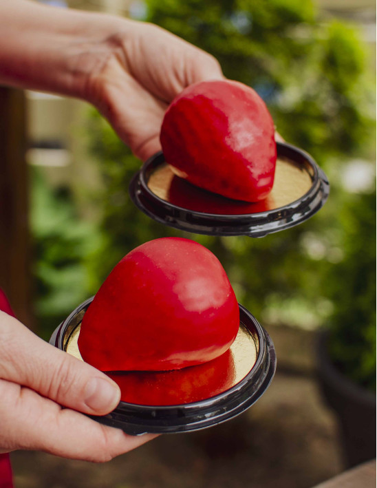 Тістечко корпусне «MEGA STRAWBERRY»